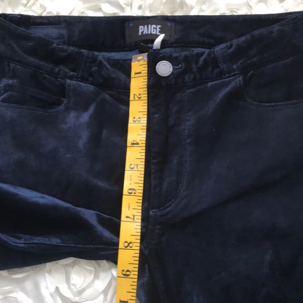 PAIGE Verdugo Ultra Skinny Velvet Pants - Picture 6 of 8
